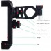 Adjustable Motorcycle Bicycle Bike E-Scooter Phone Holder Handlebar Mount